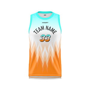 Camisetas de baloncesto Unisex de alta calidad, conjunto de uniforme deportivo transpirable, camisetas activas de diseño sin costuras impresas personalizadas directas - Product Image 3