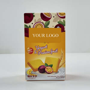 Caja de Regalo de Lujo para Alimentos, para Pasteles y Galletas, Impresión de Logotipo Personalizado, Contenedor de Papel con Asa - Product Image 1
