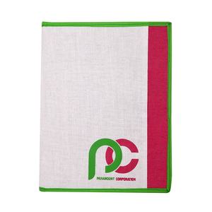 High Quality Customized Size Jute Eco-Friendly Conference Folder with Screen Printed Custom Logo <b>Organizer</b> for Office Use <b>Filing</b> - Product Image 2