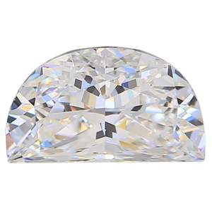 Diamante de Laboratorio de Media Luna de 4 Quilates, Corte Media Luna, Claridad VS1, Color D, Certificado IGI - Product Image 2