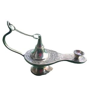 Lámpara decorativa de Aladdin de latón de alta calidad con acabado pulido de cuentas para decoración del hogar Metal Aladdin Chirag - Product Image 6