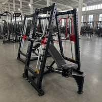 Nuevo Producto 2026: Máquina Smith de Fábrica para Entrenamiento de Fuerza con Carga de Discos, Prensa de Pecho y Banco de Press con Inclinación Ajustable