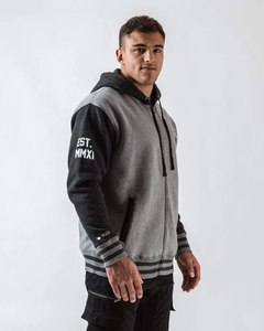 Streetwear de coupe régulière avec impression bouffante pour hommes et femmes Sweatshirts à capuche et sweatshirts avec logo personnalisé pour hommes par Edge Force Sportswear - Product Image 4
