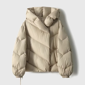 Nouvelle veste bomber d'hiver pour femme matelassée imprimée imperméable coupe-vent respirante vêtements d'extérieur mode décontractée manches longues 2025 - Product Image 1