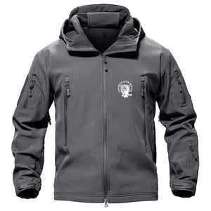 2026 OEM Designer Polyester Men's Bomber Jacket Winter Hooded <b>Waterproof</b> Eco-Friendly Stand Collar Canvas Formal Direct - Product Image 3