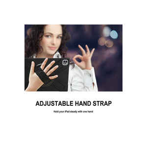 Étui de protection pour tablette Netzy 2020 iPad Pro 12.9 SAFA Defender Noir Compatible avec iPhone Fabriqué en TPU PU et PC - Product Image 3