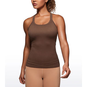 Débardeur de yoga confortable pour femmes avec matériau à séchage rapide parfait pour le yoga Pilates et la course à pied - Product Image 1