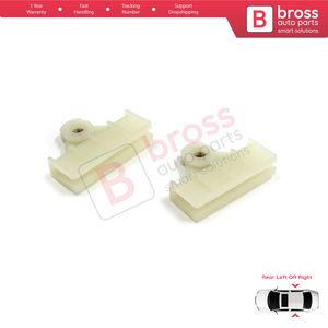 BWR5590 Regulador de ventana trasera Clips de soporte de corredor de vidrio para Tucson MK2 IX35 LM Elantra MK4 HD Sportage MK3 SL 83412-2H000 - Product Image 3