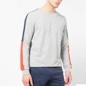 Breathable Sweatshirt for Men Cotton Inside Pullover Heavy Weight O Neck <b>Jumper</b> Men Sweatshirt - Product Image 1