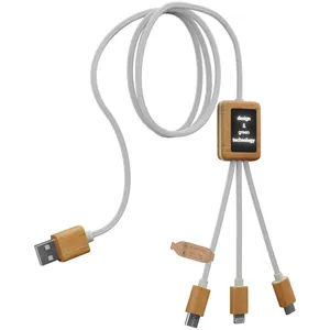 <b>3</b>-in-1 C39 Sustainable <b>USB</b> Charging <b>Cable</b> for Gadgets for Promotions - Product Image 2