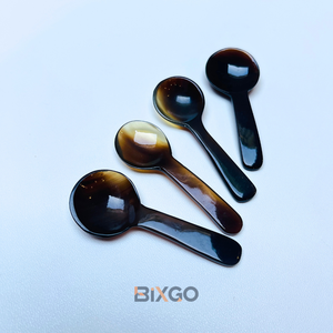 Handcrafted Mini <b>Coffee</b> <b>Spoon</b> Made From Buffalo Horn, Made In Vietnam - Product Image 1