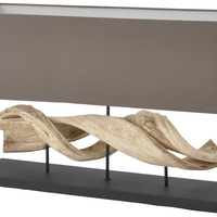 Lampe de table pliable convertible en bois massif moderne avec couleur personnalisée pour salon, salle à manger et mobilier d'hôtel