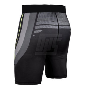 Pantalones cortos de compresión para hombre, pantalones cortos deportivos de tela transpirable aptos para correr, entrenar y usar en deportes - Product Image 4