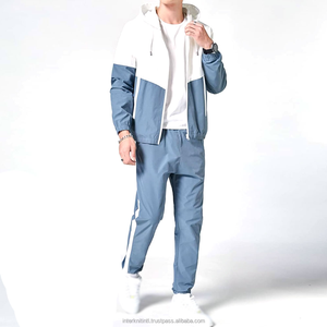 Survêtement de sport pour homme de haute qualité avec logo personnalisé, ensemble de jogging empilé, tenue de sport et de loisirs - Product Image 4