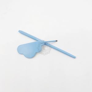 Miroir de maquillage de bureau double face de haute qualité, revêtement en poudre noire, éclairage, design durable, outils de luxe pour les cils, personnalisé - Product Image 5