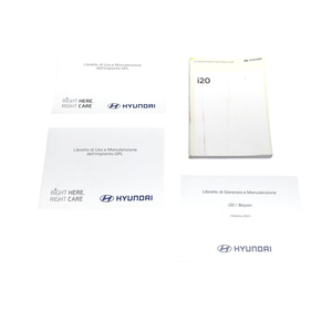 MANUEL D'UTILISATION ET D'ENTRETIEN HYUNDAI i20 Série G4LF (20>) - Product Image 1