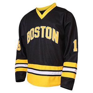 Haute Qualité Vintage Drôle Sublimation Brodé À Manches Longues Personnalisé Homme Maillot De Hockey Sur Glace - Product Image 2
