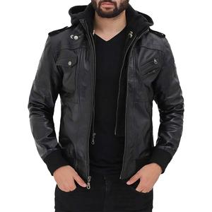 Blouson aviateur en peau de vache véritable pour homme Veste en cuir chaud en peau de mouton véritable pour l'hiver 2025 Style lettre motif - Product Image 1