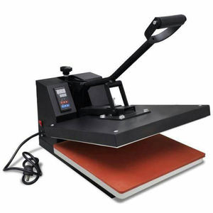 Transferpresse 40x50 Dual Station Heatpress Pneumatic Automatic Open Sublimation Heat Press Electric Wood 220v for <b>T</b>-<b>shirt</b> Black - Product Image 1