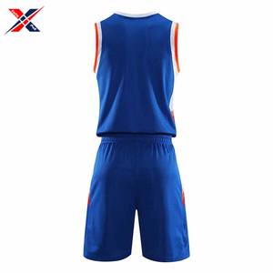 เสื้อบาสเก็ตบอลพิมพ์ลายแบบระบายอากาศได้ดี ไซส์พลัส ผลิตตามสั่งด้วยเทคนิค Sublimation โพลีเอสเตอร์ 100% บริการ OEM คุณภาพสูง - Product Image 6