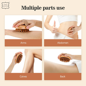 Brosse manuelle de massage du cuir chevelu en bois, brosse manuelle de massage du cuir chevelu pour le soin du cuir chevelu - Product Image 6