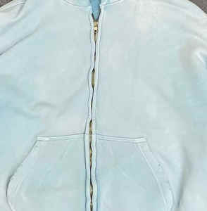 Sudadera con capucha lavada con ácido de algodón 100% de alta calidad High Street Washing Stone Lavada con ácido Vintage Tie and Dye Hoodie Hombres - Product Image 2