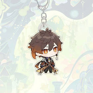 Porte-clés en acrylique transparent pour personnage d'anime, jouet durable et vibrant pour les fans et les collectionneurs - Product Image 2