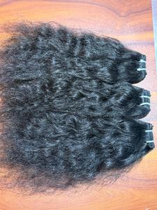 Véritable 100% paquets de cheveux vierges de temple indien bouclés, ondulations naturelles, double extrémités dessinées, fournisseur en gros de qualité supérieure - Product Image 5