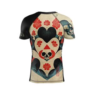 Rashguard pour homme à manches courtes, 100% polyester respirant - Product Image 6