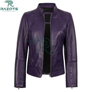 Chaqueta de Cuero Genuino para Mujer, Diseño Clásico 2025, Chaqueta de Cuero de Alta Calidad para Mujer de Pakistán - Product Image 2