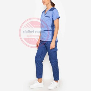 Uniforme de hospital Scrubs para mujeres/Conjuntos médicos de calidad superior para mujeres - Product Image 2