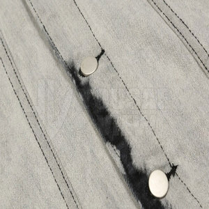 Veste en jean personnalisée de haute fabrication pour hommes, tenue décontracté, veste d'hiver en jean pour hommes avec logo pour l'extérieur - Product Image 6