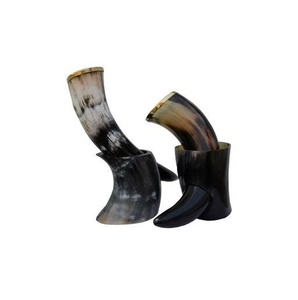 Drinking <b>Horn</b> Stylish <b>Viking</b> Drinking <b>Horn</b> with Stand Holder Premium Quality <b>Viking</b> Drinking <b>Horn</b> with Accept Custom Size - Product Image 2