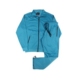 Otoño Invierno conjunto de dos piezas hombres y mujeres Casual polar cálido sólido de gran tamaño con capucha chándal manga larga deporte Sudadera con capucha traje - Product Image 2