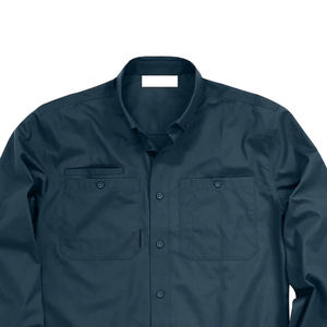 Chemise de travail industrielle en polyester fluorescent résistant à l'huile haute visibilité pour hommes et femmes, style unique Aini Wear Needle - Product Image 2