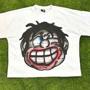 T-shirts personnalisés avec logo imprimé, t-shirts vintage unisexes, t-shirts en coton épais, t-shirts surdimensionnés pour hommes - Product Image 6