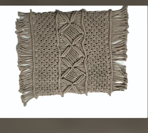 Mantel Individual de Algodón Hecho a Mano, Antideslizante, Lavable, con Bordado Jacquard para Mesa de Comedor - Product Image 4