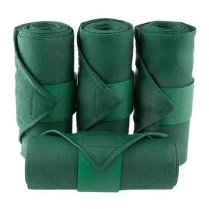Bandages de polo pour chevaux en polaire de haute qualité fabriqués avec des bandages en polaire de qualité supérieure OEM vente en gros - Product Image 5