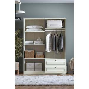 Armoire Mira 4 portes 2 compartiments avec système de portes durable et élégant - Product Image 3