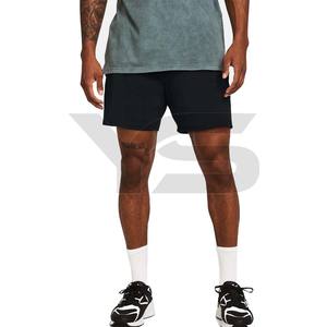 กางเกงขาสั้นผ้าฝ้าย100% สำหรับผู้ชายกางเกงขาสั้นแบบลำลองระบายอากาศได้ผ้าใยสังเคราะห์ป้องกันรอยยับออกแบบได้เอง - Product Image 4