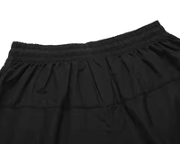 Shorts de sport décontractés d'été pour hommes, personnalisables, en tissu peigné coton-polyester, avec taille élastique, écologiques, unis, résistants à l'eau, très demandés