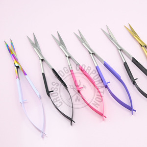 Nouveauté : Ciseaux de précision à double action pour sourcils, pointes affûtées, outil de toilettage léger - Product Image 1