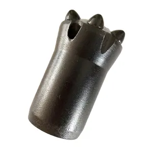 36mm 11 Degree Customizable Tungsten Carbide Rock Drill Mining Machine Parts Boart Long Year Black Button Bit Taper Drill Bits