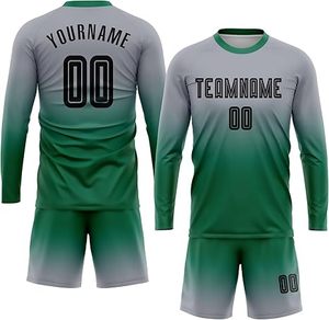 Uniforme de fútbol de poliéster 100% de último diseño, uniforme profesional para niños de nuevo estilo, Color sólido de calidad Premium a la venta - Product Image 1