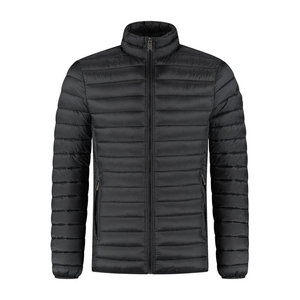 Veste de sport personnalisée pour hommes doudoune à bulles Nouveau design Veste d'hiver en duvet à fermeture éclair Vêtements décontractés Veste pour hommes de style extérieur - Product Image 2