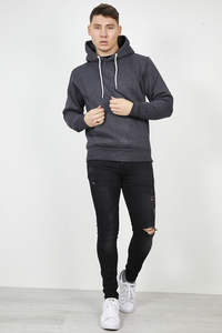 Tela de Felpa Francesa para Sudaderas con Capucha, 280 g/m², Cepillada por un Lado, 65% Poliéster, 35% Algodón, Venta al por Mayor de Fábrica - Product Image 4