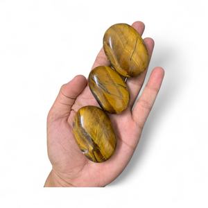 Piedra de Palma de Cuarzo Transparente de Primera Calidad al por Mayor, Cristal Curativo Pulido de Forma Ovalada, Decoración del Hogar de Feng Shui, ÁGATA MUNTAHA - Product Image 6