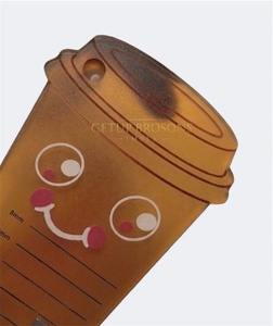 Wholesale Hello Kitty Acrylic Lash <b>Box</b> Custom Cuffee Cup <b>Shape</b> Square Eco-Friendly Custom Logo Low MOQ Beauty Tool Eyelash Tools - Product Image 4