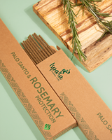Varillas de incienso naturales Ispalla Material de madera que comprende Palo Santo y Romero inspirado en Perú