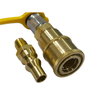 Connexion rapide et adaptateur de propane pour tuyau de gaz
